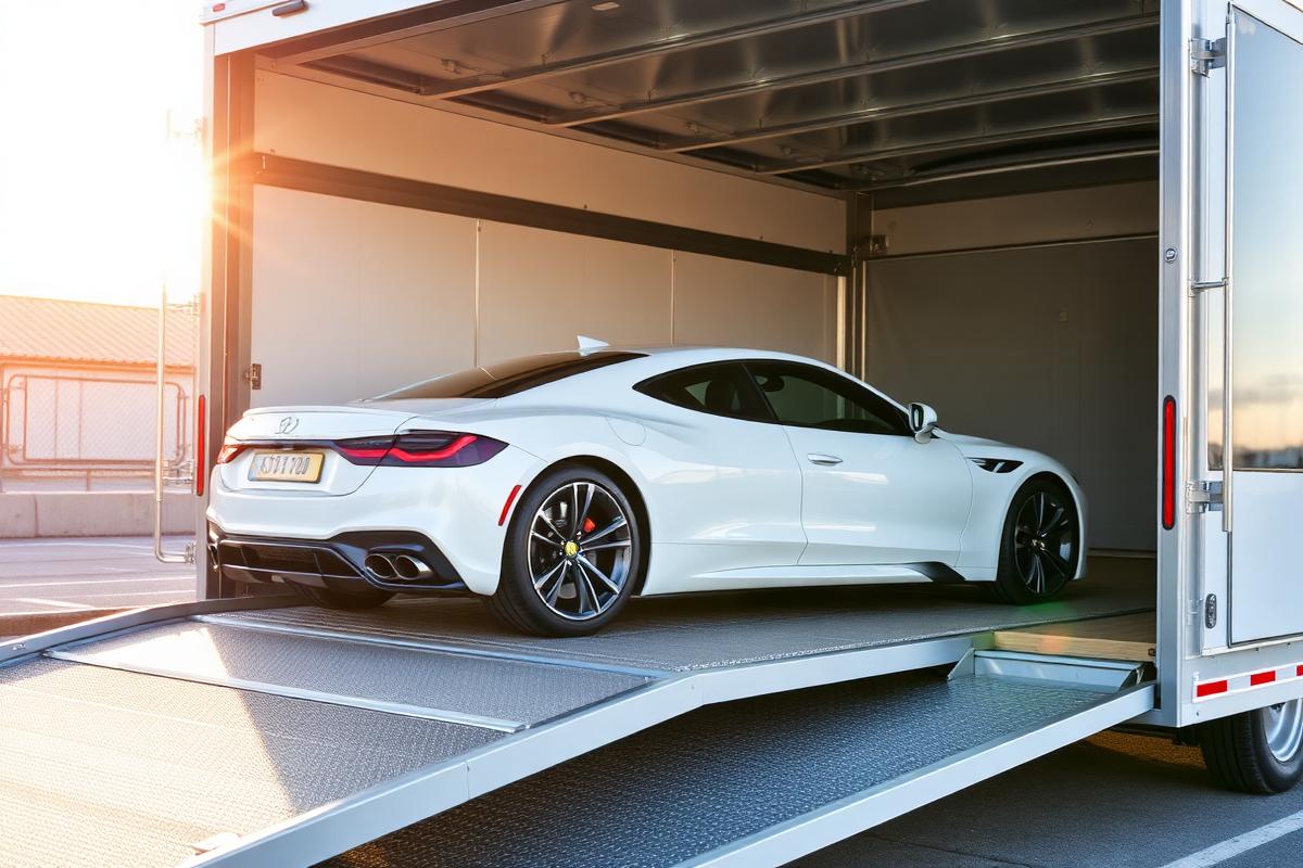 Enclosed Auto Transport services provided by Speedy Car Logistics McKinney